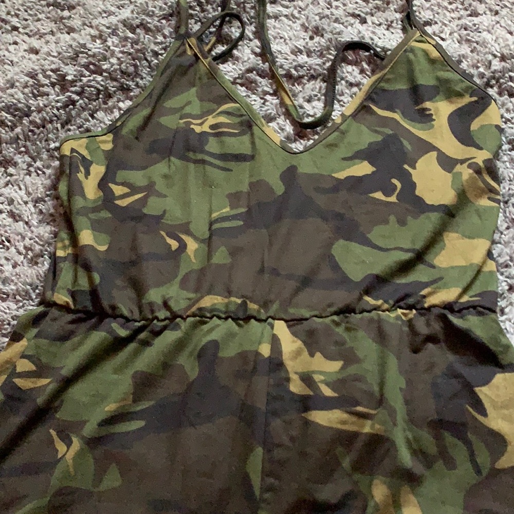 Camo romper